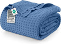 Utopia Bedding Wedgewood 100% Cotton Waffle Blanket 300 GSM Soft Lightweight by UTOPIABEDDING