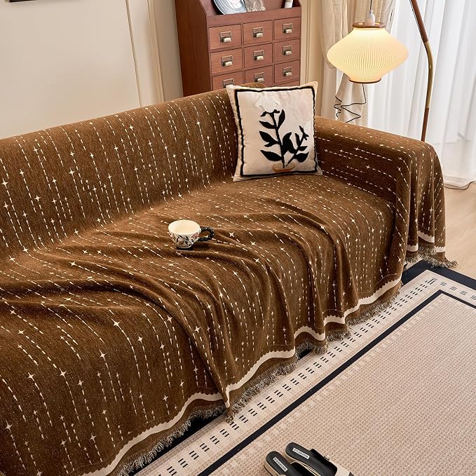 ROOMLIFE Couch Cover Boho Sofa Covers - Image 8