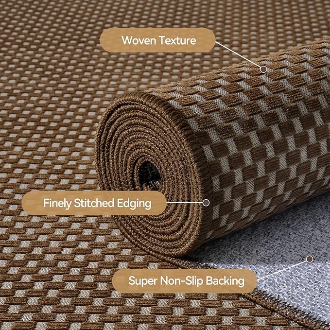 YDKGL 2x8 ft Hallway Runner Rug Extra Long Boho Woven Kitchen Runner Rugs Mat - Image 5