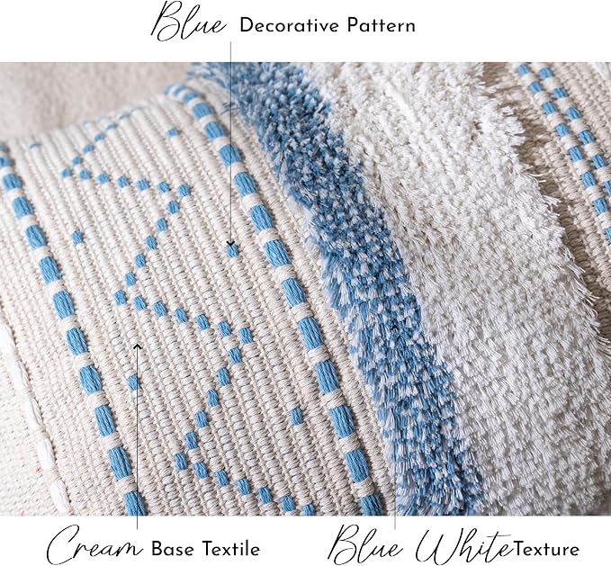BlissBlush Decorative Lumbar Throw Pillow Covers 12x20 Combo Set of 2 - Image 5