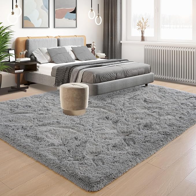 Tepook Super Soft Fluffy Rug for Bedroom, Modern Shaggy Fuzzy Kids Rugs for - Image 2