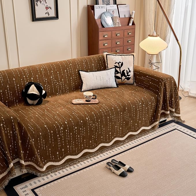 ROOMLIFE Couch Cover Boho Sofa Covers - Image 2