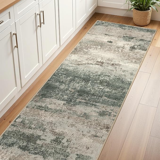 Runner Rug for Hallway Kitchen, 2x10 Machine Washable Runners Rug for Entryway - Image 3