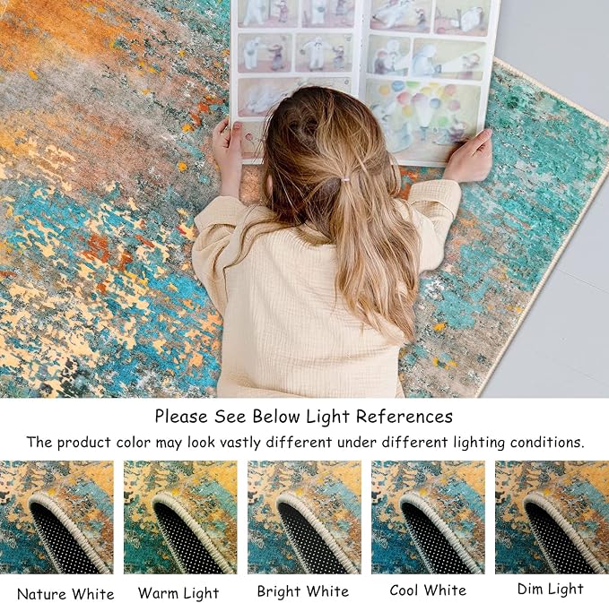 Lahome Modern Abstract Area Rug - Image 5
