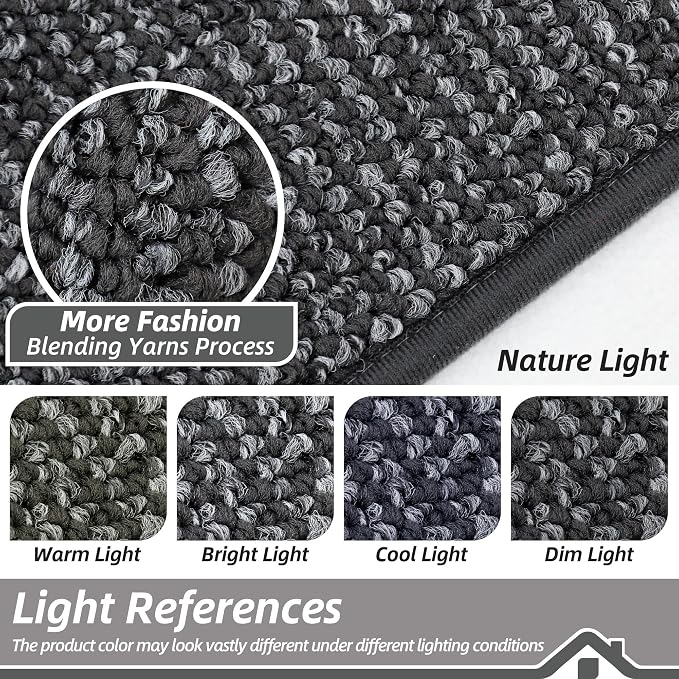 BEQHAUSE Kitchen Rugs 32"x48", Non-Slip Kitchen Mats - Image 5