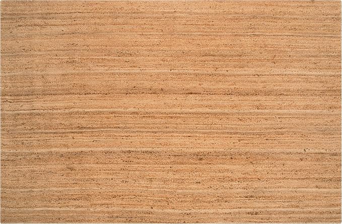 Hausattire Hand Woven Jute Braided Area Rug, 8’x10’ – Natural, Reversible Boho - Image 7