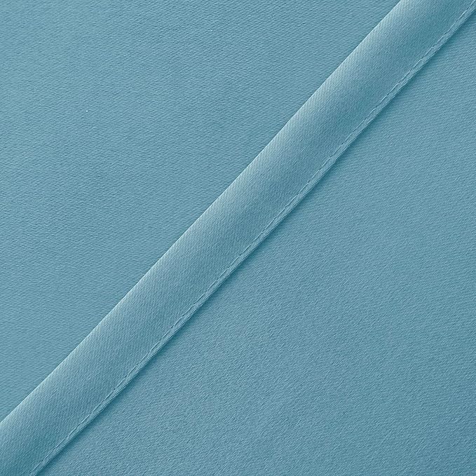 Hiasan Valance Curtains for Kitchen Blackout Thermal Insulated Solid Window - Image 4