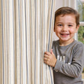 jinchan Colorful Linen Curtains by JINCHAN