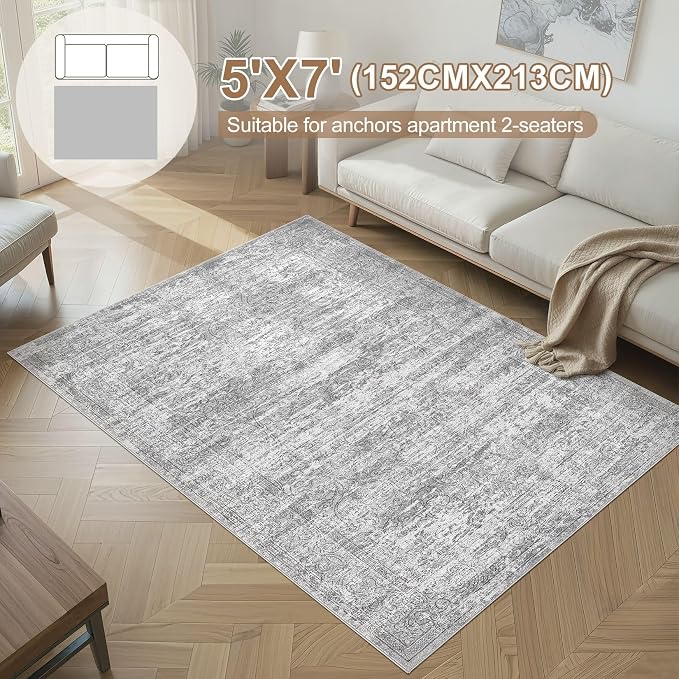 DMOYEST Area Rug Living Room Rugs - Image 4