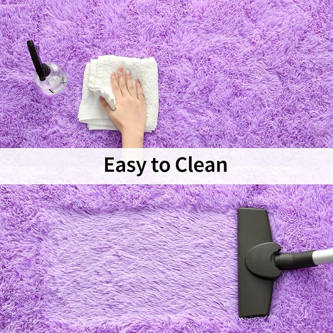 Merelax Modern Soft Fluffy Large Shaggy Rug - Image 7