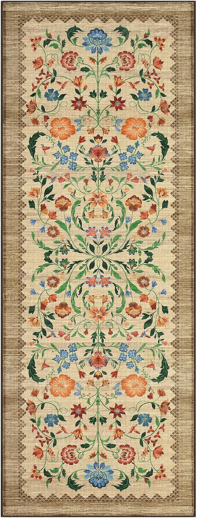 GarveeHome Floral Rug 2.5x10 Runners - Image 4