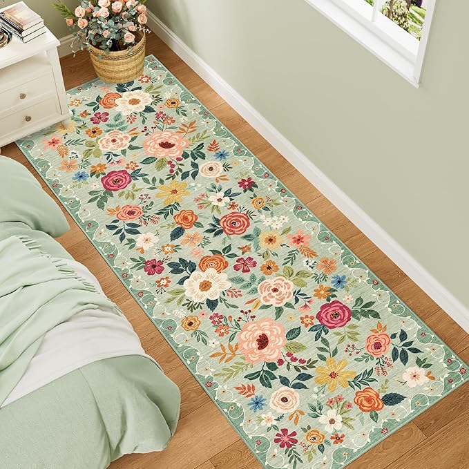 DUKINO 2x6 Kitchen Runner Rug for Hallway, Washable Runner Rug - Image 2