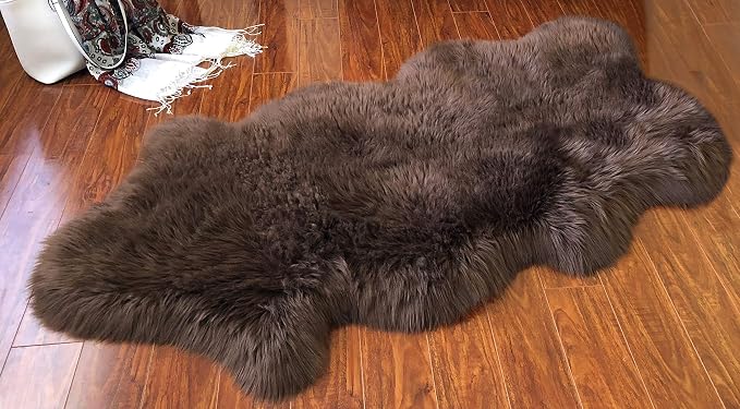 Free Shape Luxury Soft Fluffy Shag Area Rug Single and a Half 2'x4', 60x120cm - Image 5