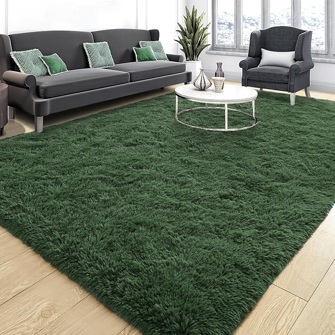 Tepook Area Rugs 9x12 for Living Room, Super Soft Fluffy Rugs for Bedroom - Image 3