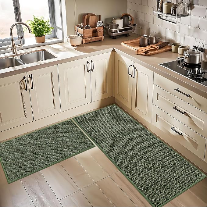 BEQHAUSE Kitchen Runner Rugs 24"x84", Non-Slip Kitchen Mats - Image 8