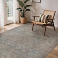 GENIMO 6x9 Area Rugs for Living Room, Machine Washable Non Slip Vintage Rugs by GENIMO