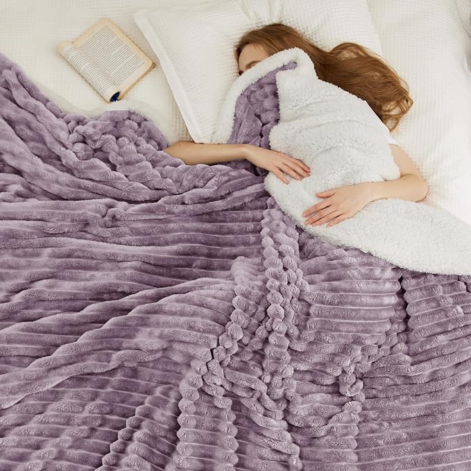 Bedsure Sherpa Blanket King Size - Image 2