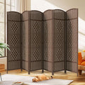 JOSTYLE Room Divider 6ft Tall Extra Wide Privacy Screen, 6-panel Folding by Jostyle