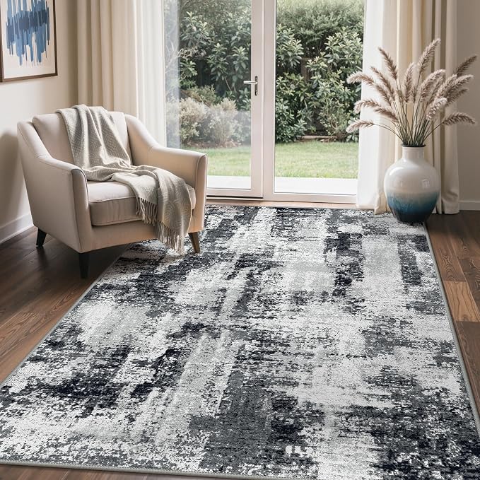 GENIMO Washable Rugs 5x7 Area Rugs by GENIMO