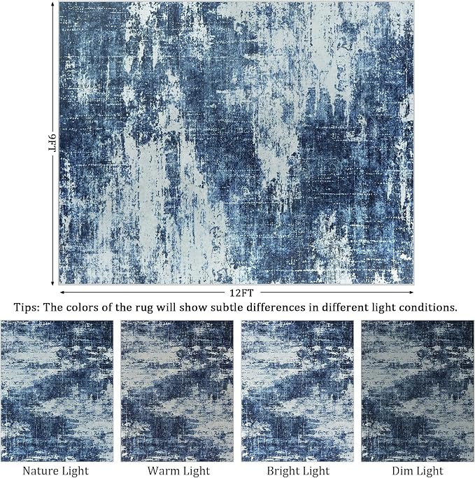 9x12 Area Rug Living Room Rugs - Image 2
