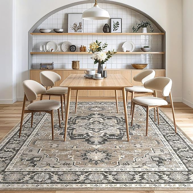 Vintage Living Room Area Rug 10x12 - Image 7