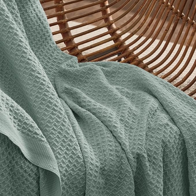 Bedsure Gentlesoft 100% Cotton Big Blanket Oversized King - Image 7