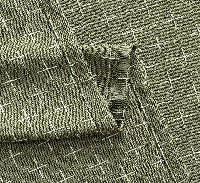 MIULEE Decorative Back Tab Linen Curtains - Image 5