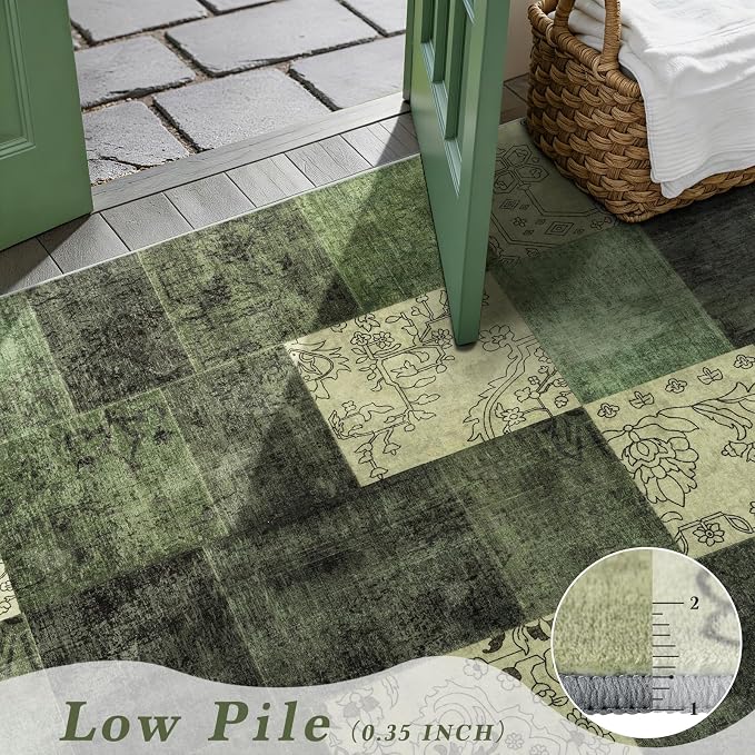 LIANLAM 2x6 Washable Runner Rug - Image 6