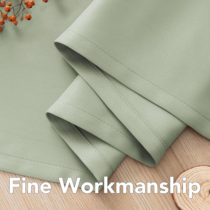 H.VERSAILTEX Blackout Room Darkening Thermal Insulated Grommet Window Curtain - Image 6