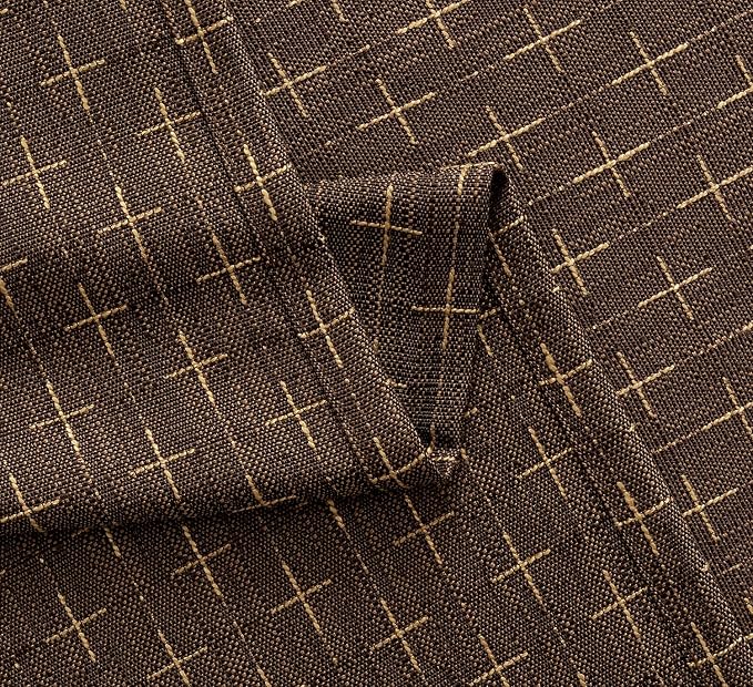 MIULEE Decorative Back Tab Linen Curtains - Image 5