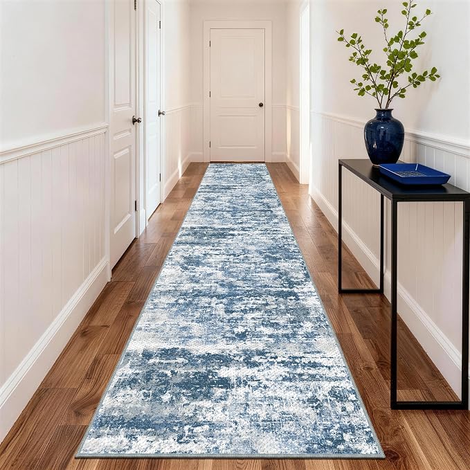 Non Slip Floor Runners for Dogs 2.6x12 Washable Runner Rug Abstract, Joint - Image 7