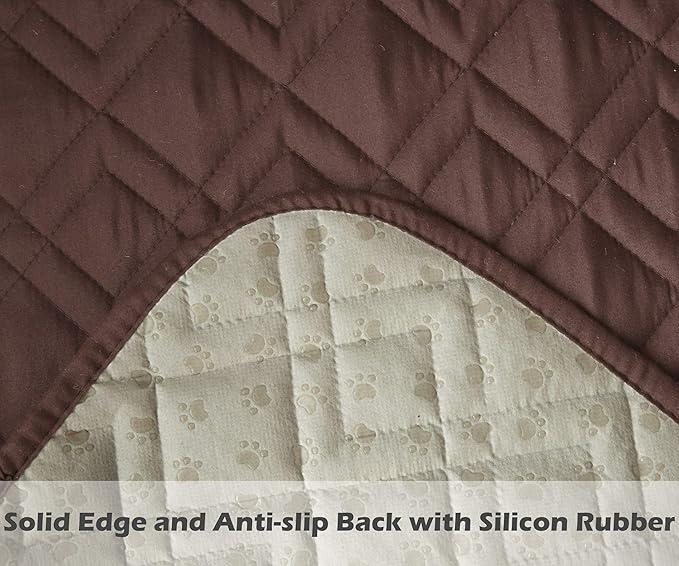 Ameritex Couch Sofa Slipcover 100% Waterproof Nonslip Quilted Furniture - Image 5