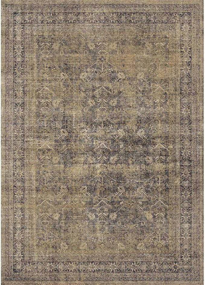 PureCozy 5x7 Brown Black Area Rug - Image 2