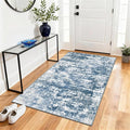 3x5 Area Rug Washable Entryway Rug Non Slip Abstract Tear and Stain Resistance by TTelephant