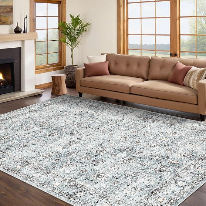 GarveeHome Area Rug 9x12 Washable Rugs by GarveeHome