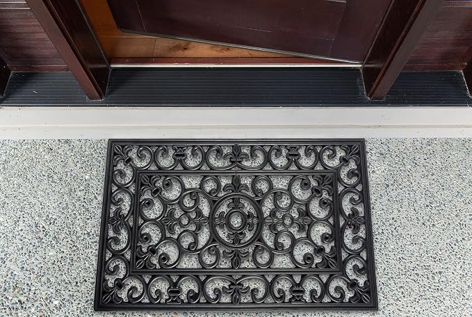DII Rubber Doormats Collection All Weather, Wrought Iron - Image 13