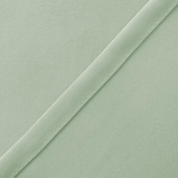 Hiasan Valance Curtains for Kitchen Blackout Thermal Insulated Solid Window - Image 3