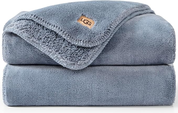 UGG Whitecap Fleece Throw Blanket, Plush Cozy Throw by UGG