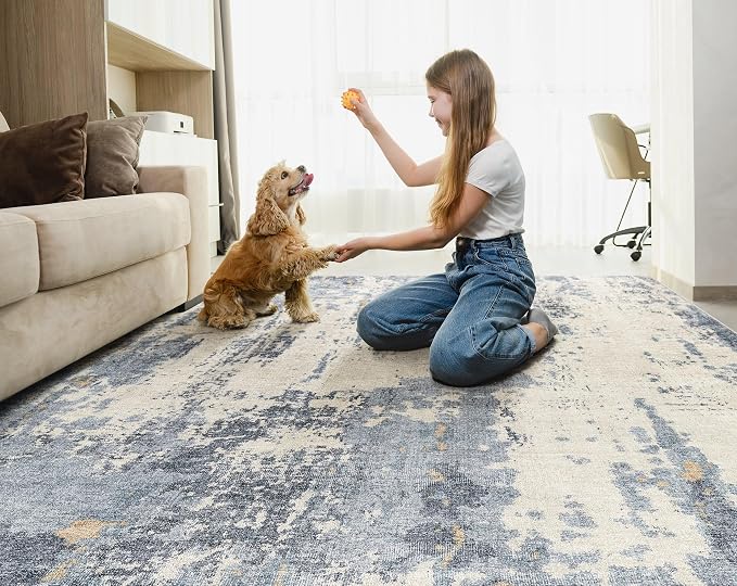 UERMEI 8x10 Area Rug Living Room Rugs - Image 7