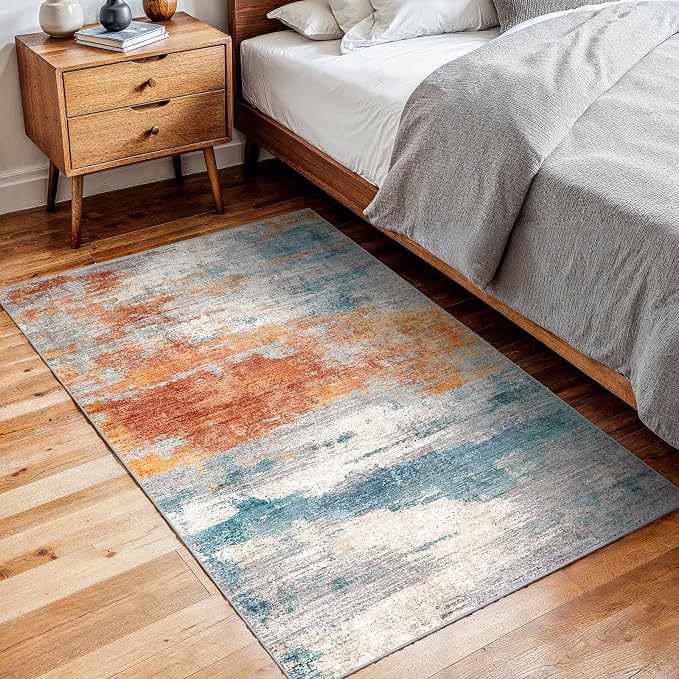 2x3 Washable Entryway Area Rug - Image 4