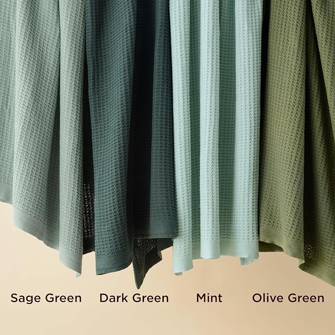 Bedsure Gentlesoft 100% Cotton Blanket Twin XL Size - Image 5