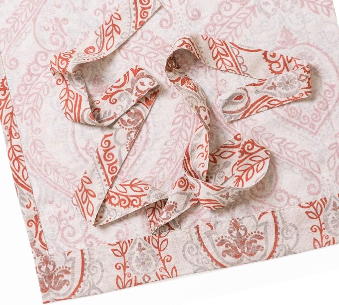 jinchan Faux Linen Tie up Valance - Image 6