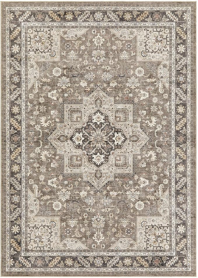 Vintage Living Room Area Rug 7x9 - Image 9