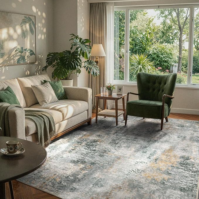 Lahome Modern Abstract Area Rug 6x9 Rugs by Lahome