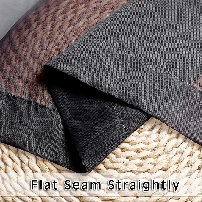 OVZME 2 Panels Black Valance - Image 5