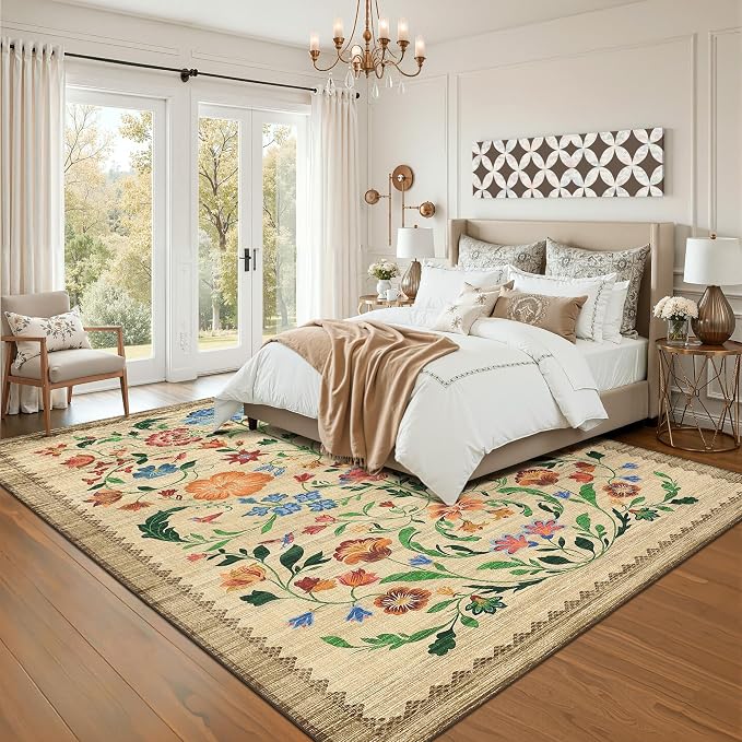 GarveeHome Washable Rug 9x12 Area Rugs - Image 3