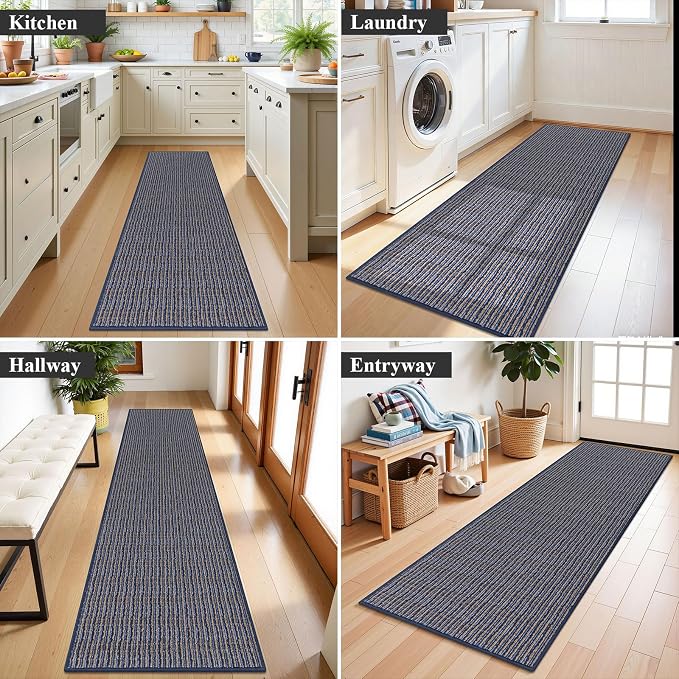 SHACOS Runner Rugs for Hallway 20"x59" Rubber Backed Non Slip Kitchen Runner - Image 8