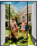 Double Door Fiberglass Magnetic Screen Door，Screen Door Mesh，Keep Bugs Out by Welcometobuy