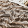 EMME Cotton Muslin King Blanket Bed Layering Bedspread Coverlet Breathable by EMME