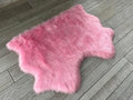 Free Shape Luxury Soft Fluffy Shag Area Rug Double Side by Side 3'x4', 90x120cm by LAMBZYRUGS